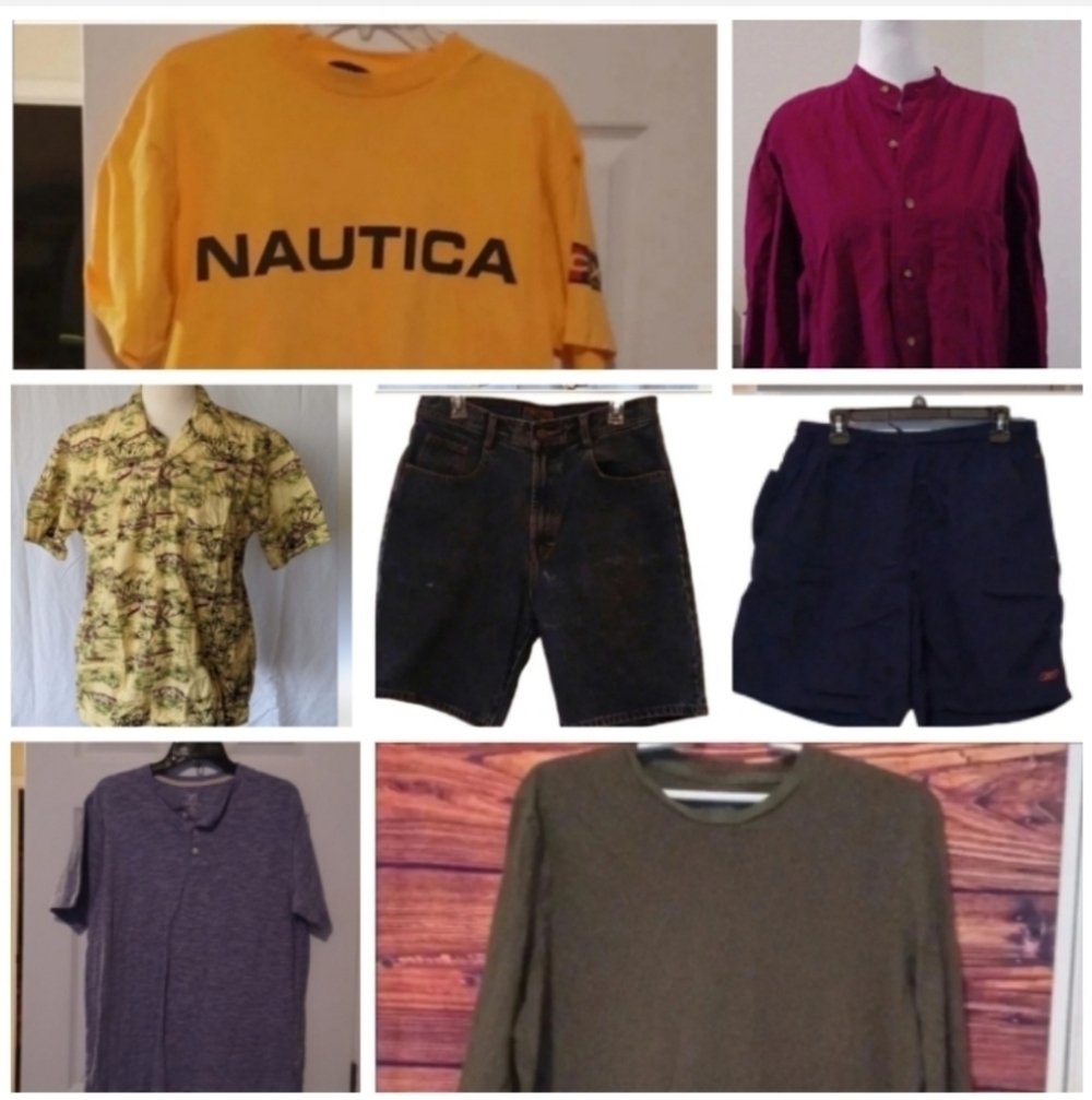 Size Small/medium men's Bundle Clothing Box